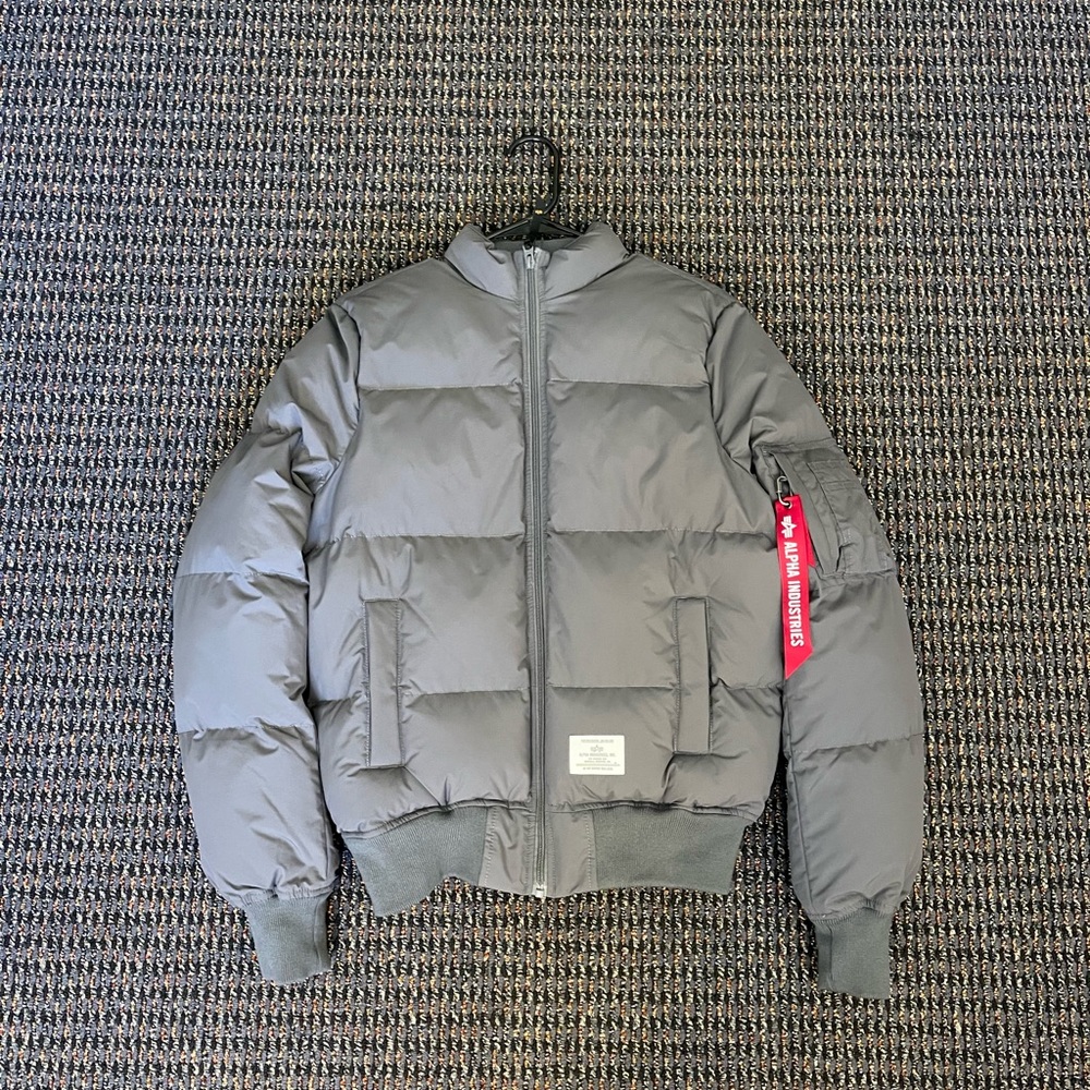 Alpha Industries Quilted Bomber jacket size XS